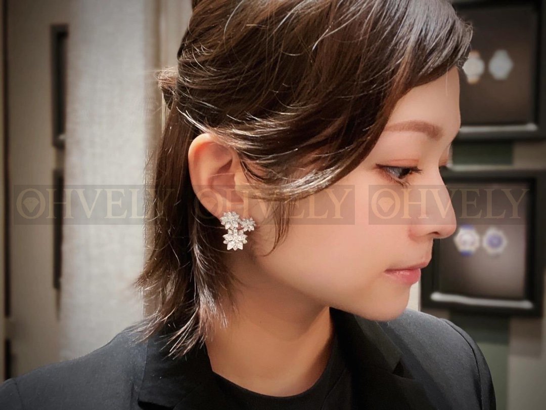 반클리프 아펠 Van Cleef & Arpels 로터스(Lotus) 이어링 상품 썸네일
