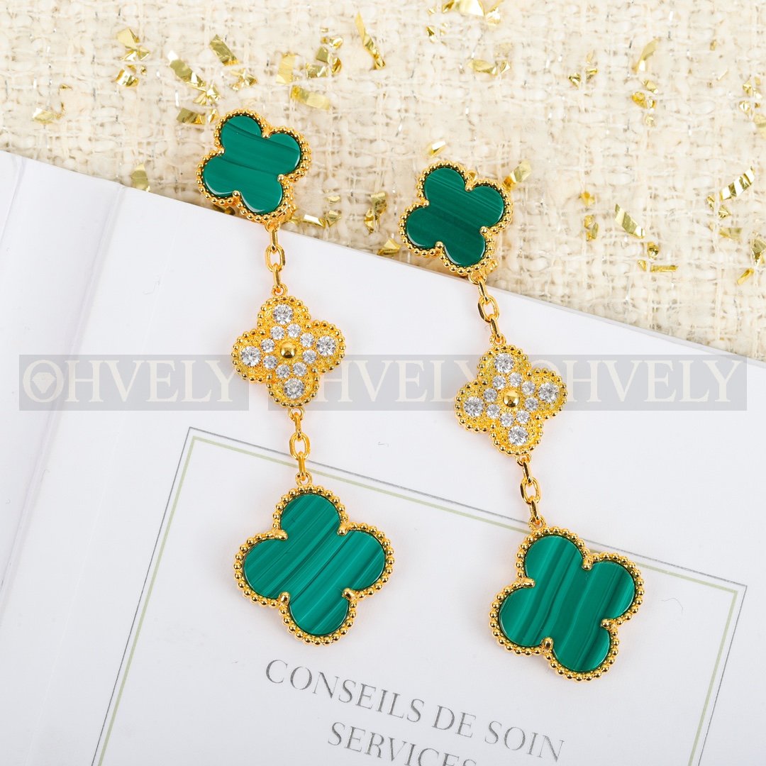 반클리프 아펠 Van Cleef & Arpels 매직 알함브라 이어링  ( 그린 ) 상품 썸네일