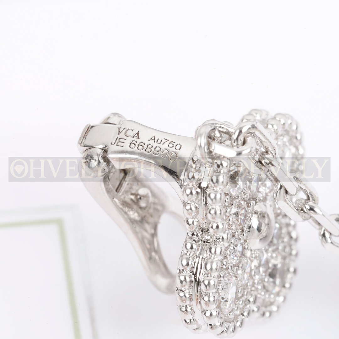 반클리프 아펠 Van Cleef & Arpels 매직 알함브라 이어링 ( 블랙 실버, 자개 골드 ) 상품 썸네일