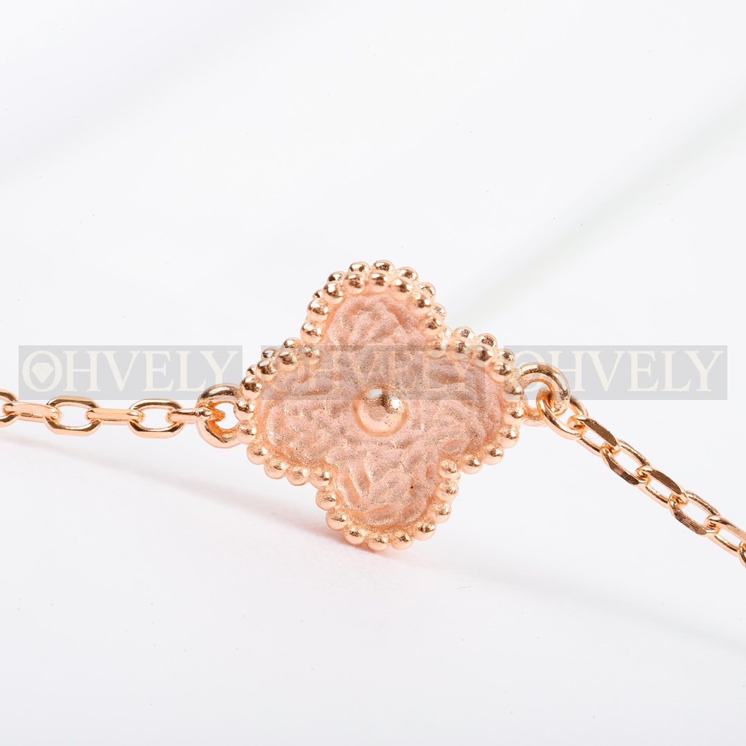 반클리프 아펠 Van Cleef & Arpels 빈티지 알함브라 브레이슬릿 ( 로즈골드 ) 상품 썸네일