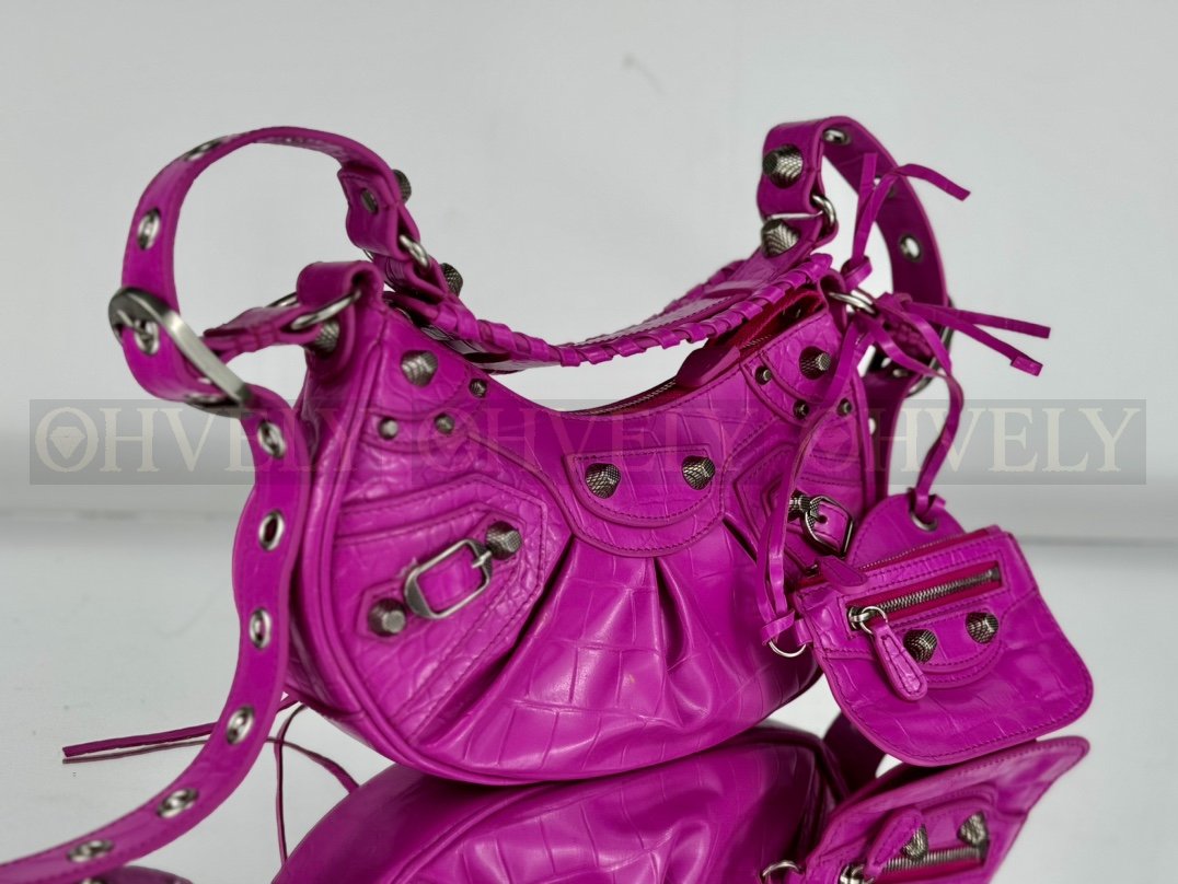 Balenciaga Le Cagole 스몰 숄더백(핫핑크) 상품 썸네일