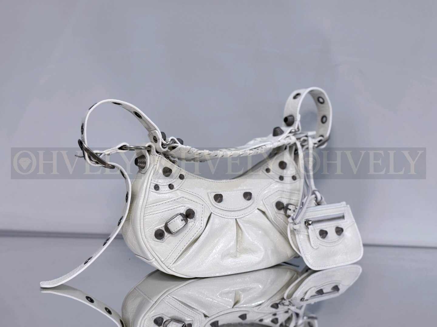 Balenciaga Le Cagole 스몰 숄더백(화이트) 상품 썸네일