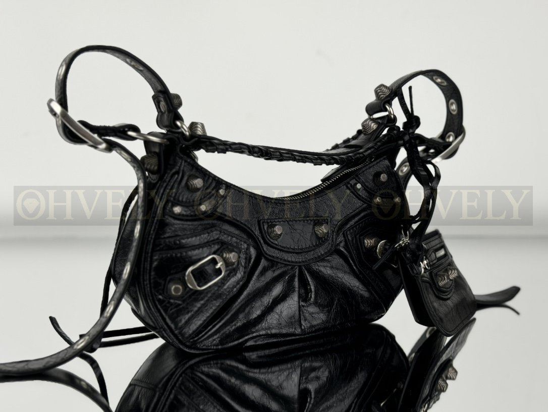 Balenciaga Le Cagole 스몰 숄더백(블랙) 상품 썸네일