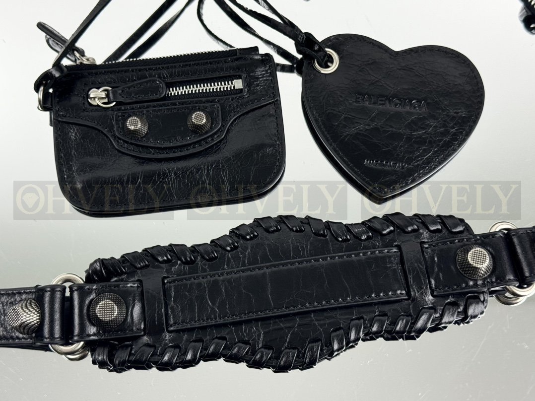 Balenciaga Le Cagole 스몰 숄더백(블랙) 상품 썸네일