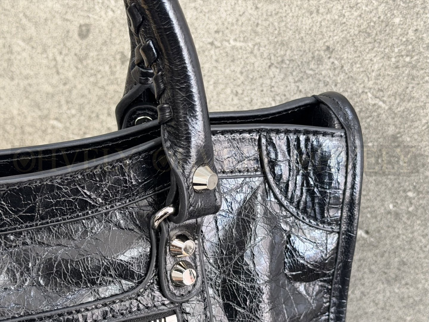 Balenciaga Le city 미디엄백(블랙)실버버클 상품 썸네일