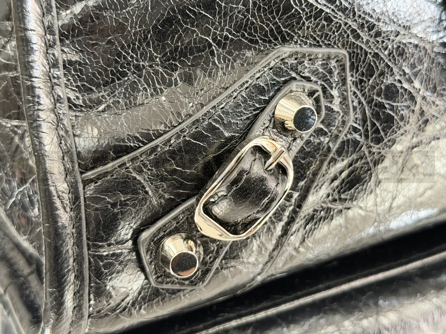 Balenciaga Le city 미디엄백(블랙)브라스장식 상품 썸네일