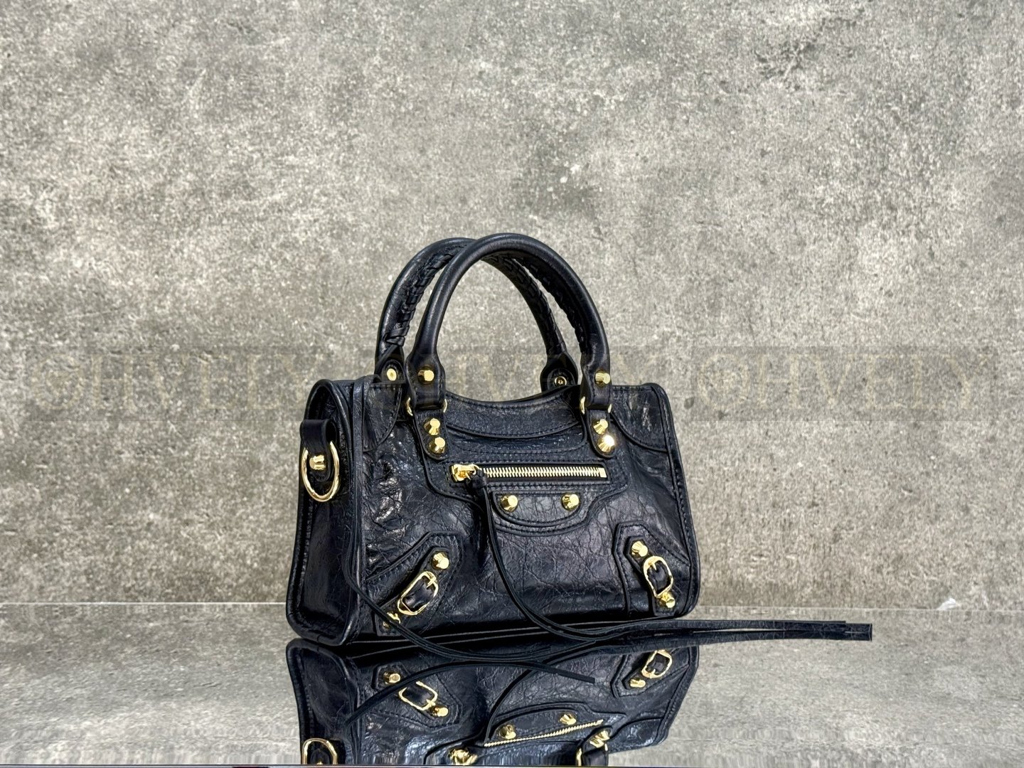 Balenciaga Le city 미니백(블랙)골드버클 상품 썸네일