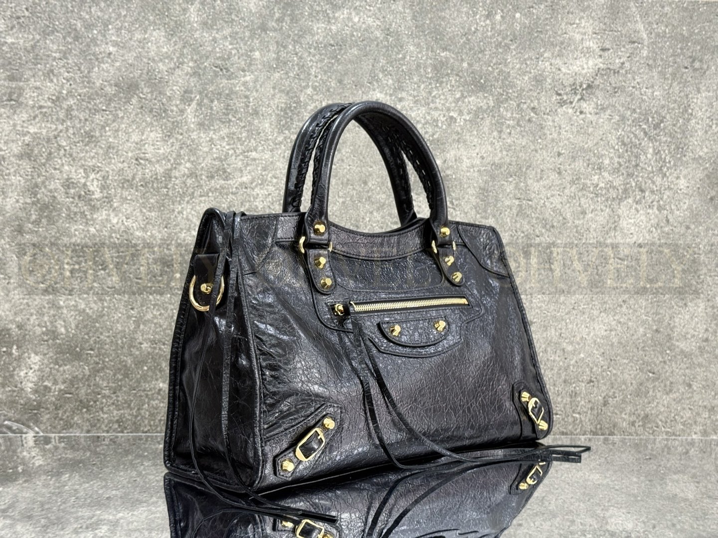 Balenciaga Le city 미디엄백(블랙)골드버클 상품 썸네일