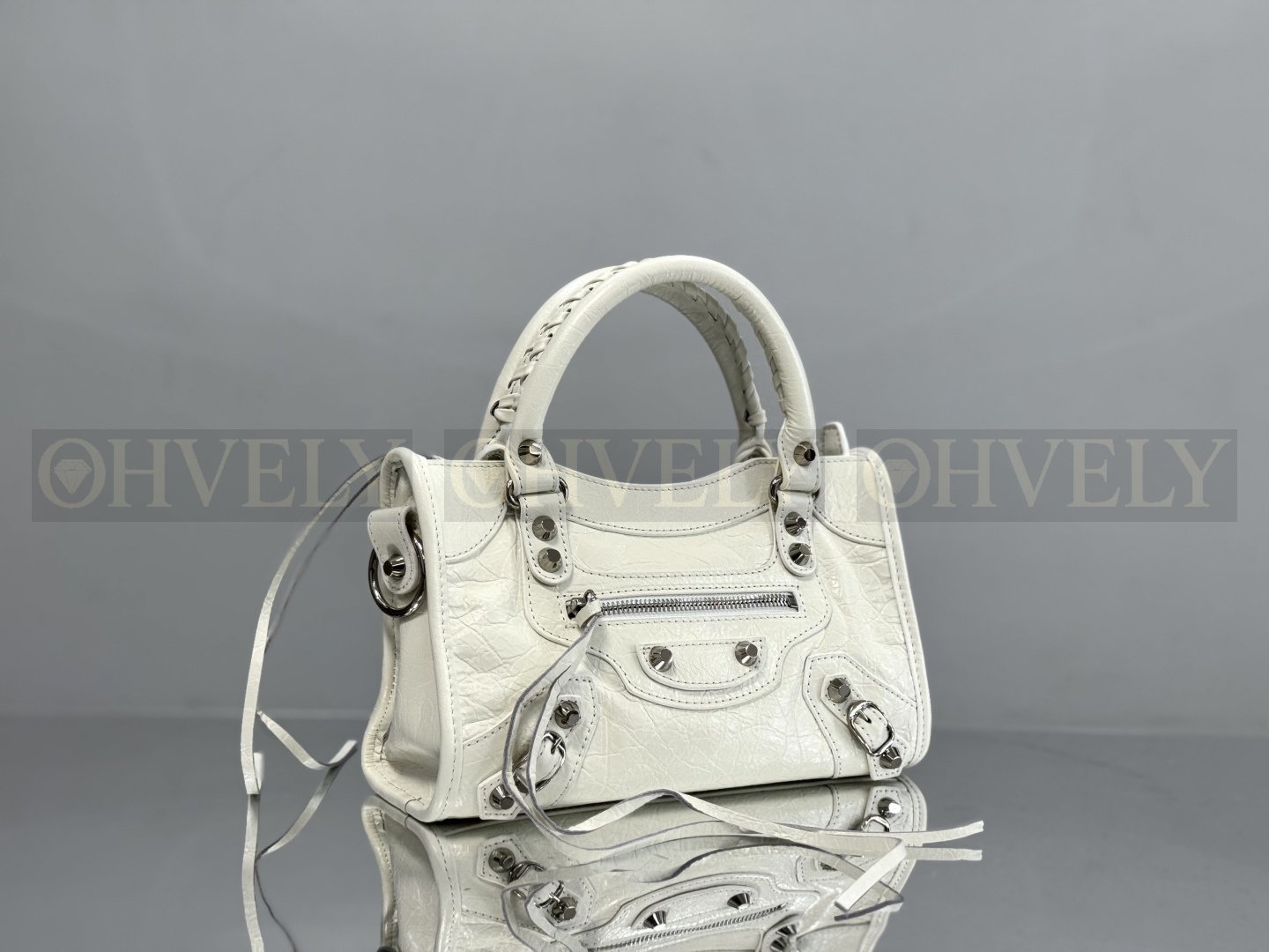 Balenciaga Le city 미니백(화이트)실버버클 상품 썸네일