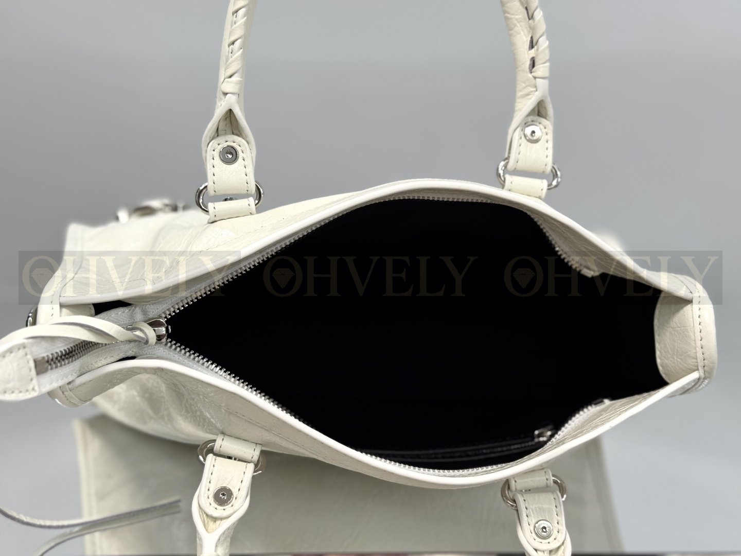 Balenciaga Le city 미디엄백(화이트)실버버클 상품 썸네일