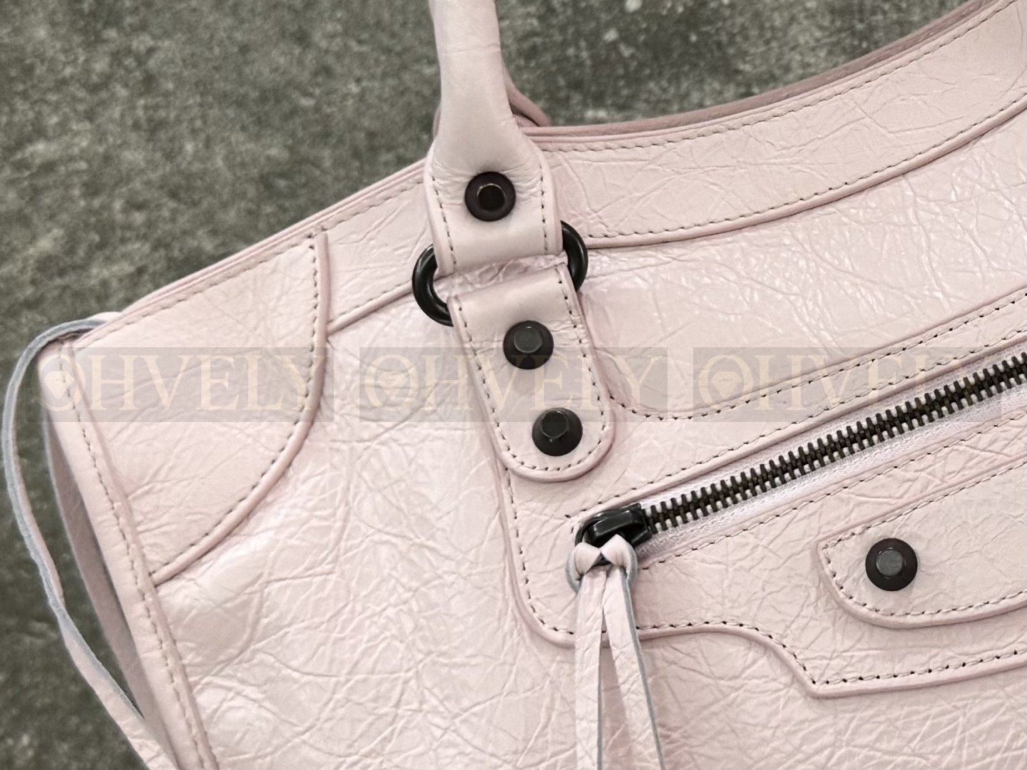 Balenciaga Le city 미디엄백(페탈핑크)블랙버클 상품 썸네일
