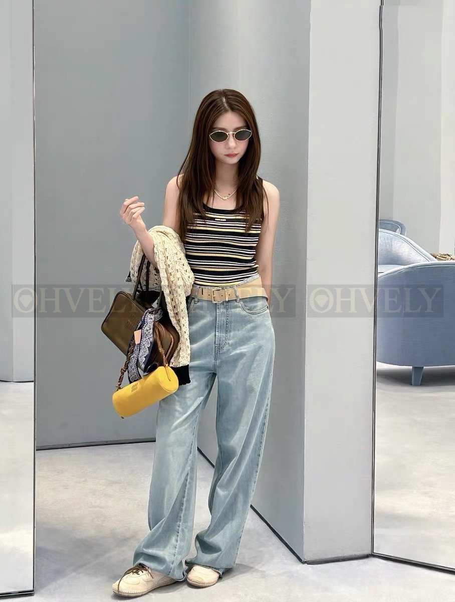 【 ZP버전 】miumiu 26ss 데님 진