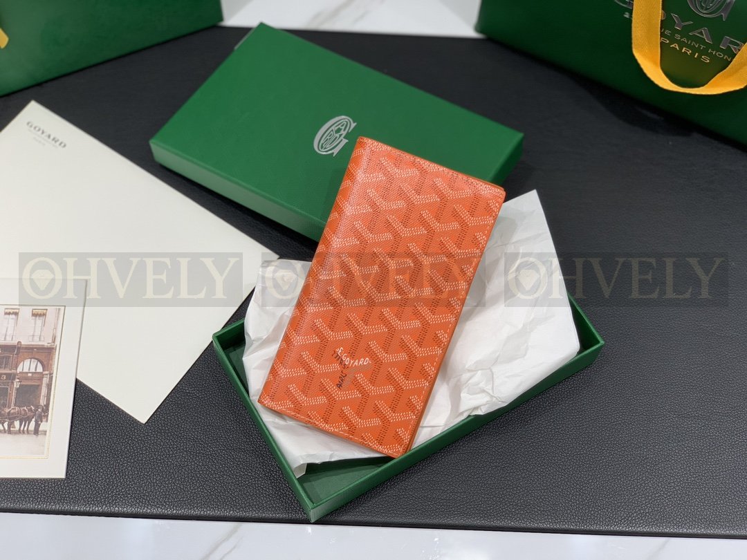 GOYARD 고야드 리슐리외 롱 월렛 오렌지