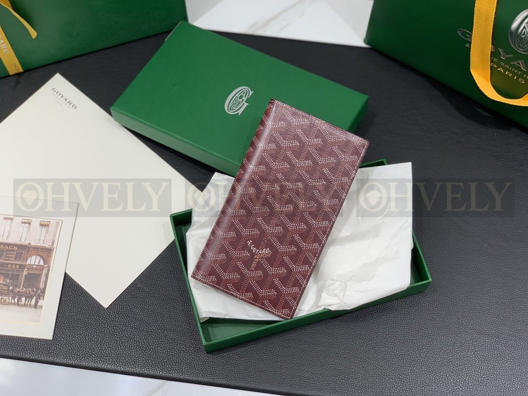 GOYARD 고야드 리슐리외 롱 월렛 레드와인