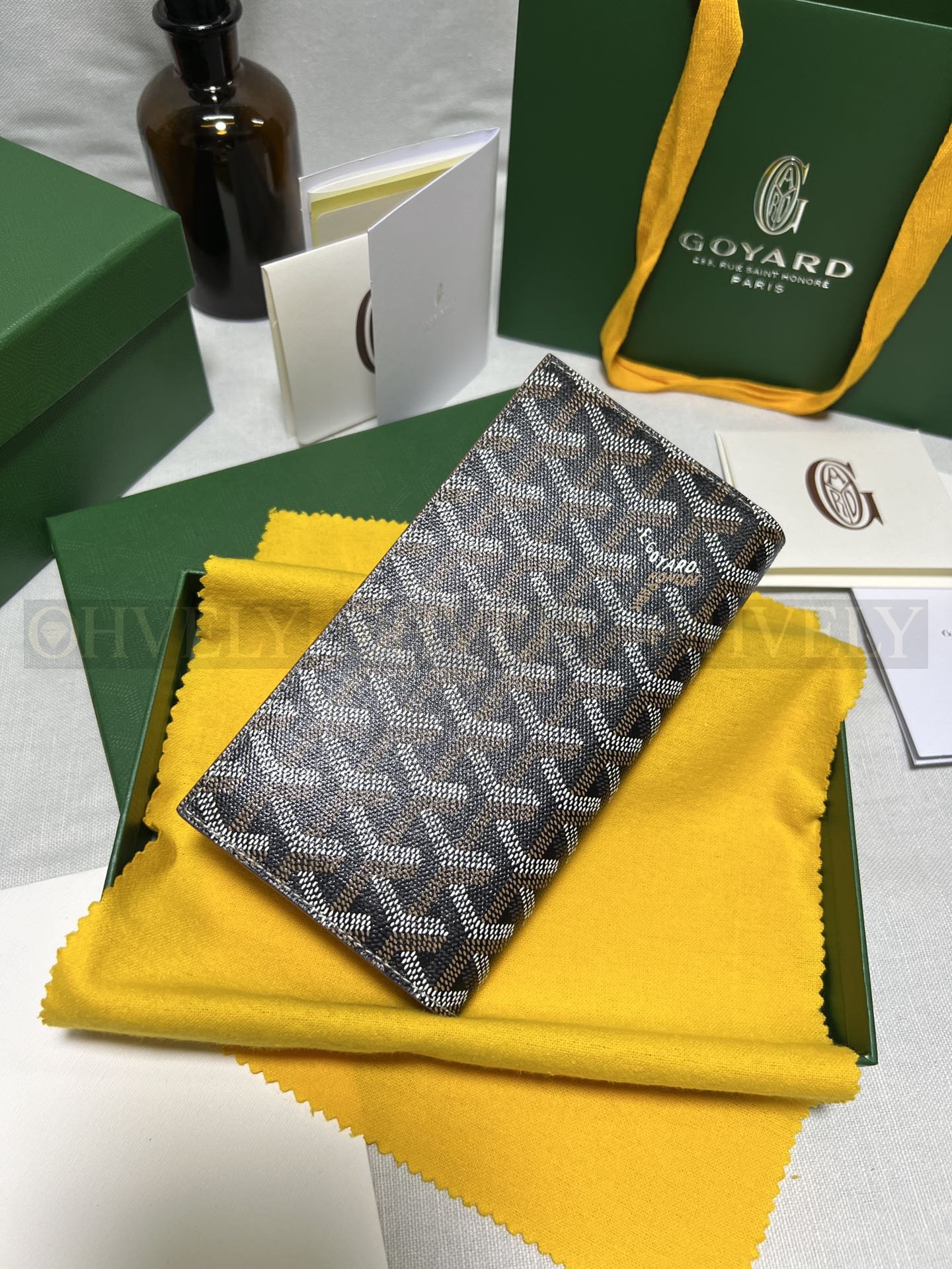 GOYARD 고야드 리슐리외 롱 수납 월렛 블랙 & 브라운 상품 썸네일
