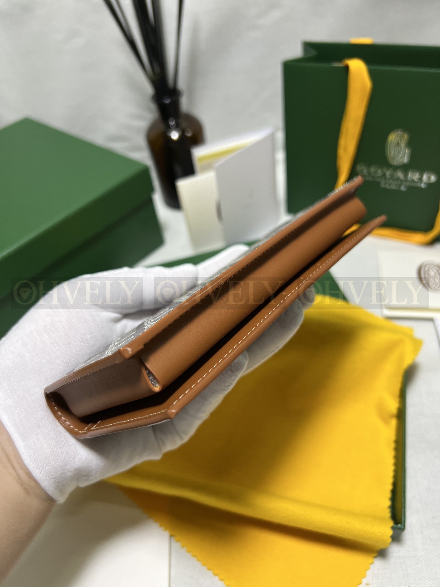 GOYARD 고야드 리슐리외 롱 수납 월렛 블랙 & 브라운 상품 썸네일