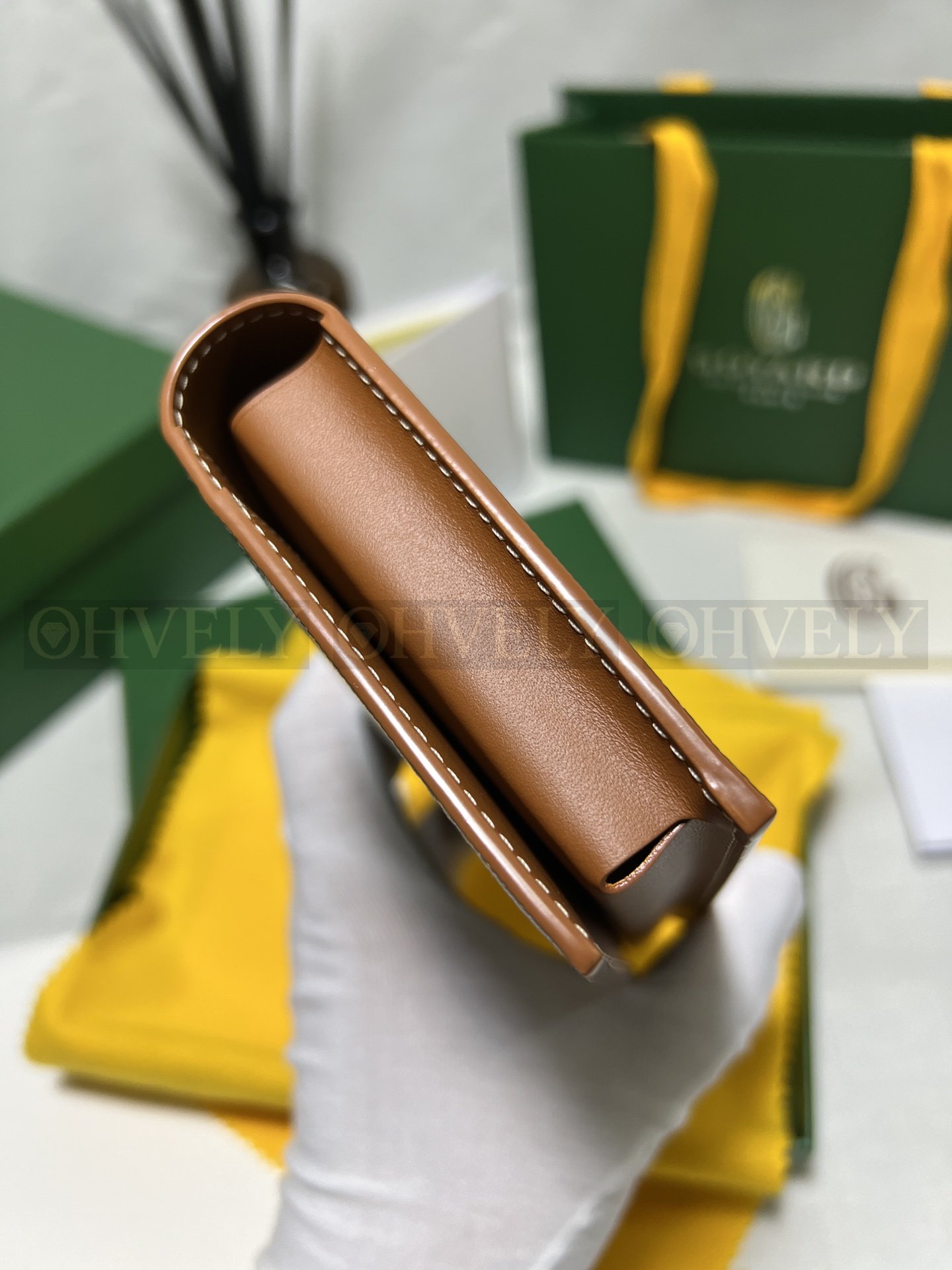 GOYARD 고야드 리슐리외 롱 수납 월렛 블랙 & 브라운 상품 썸네일