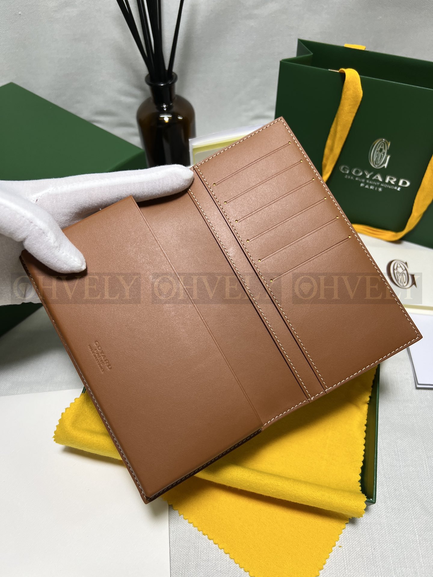 GOYARD 고야드 리슐리외 롱 수납 월렛 블랙 & 브라운 상품 썸네일