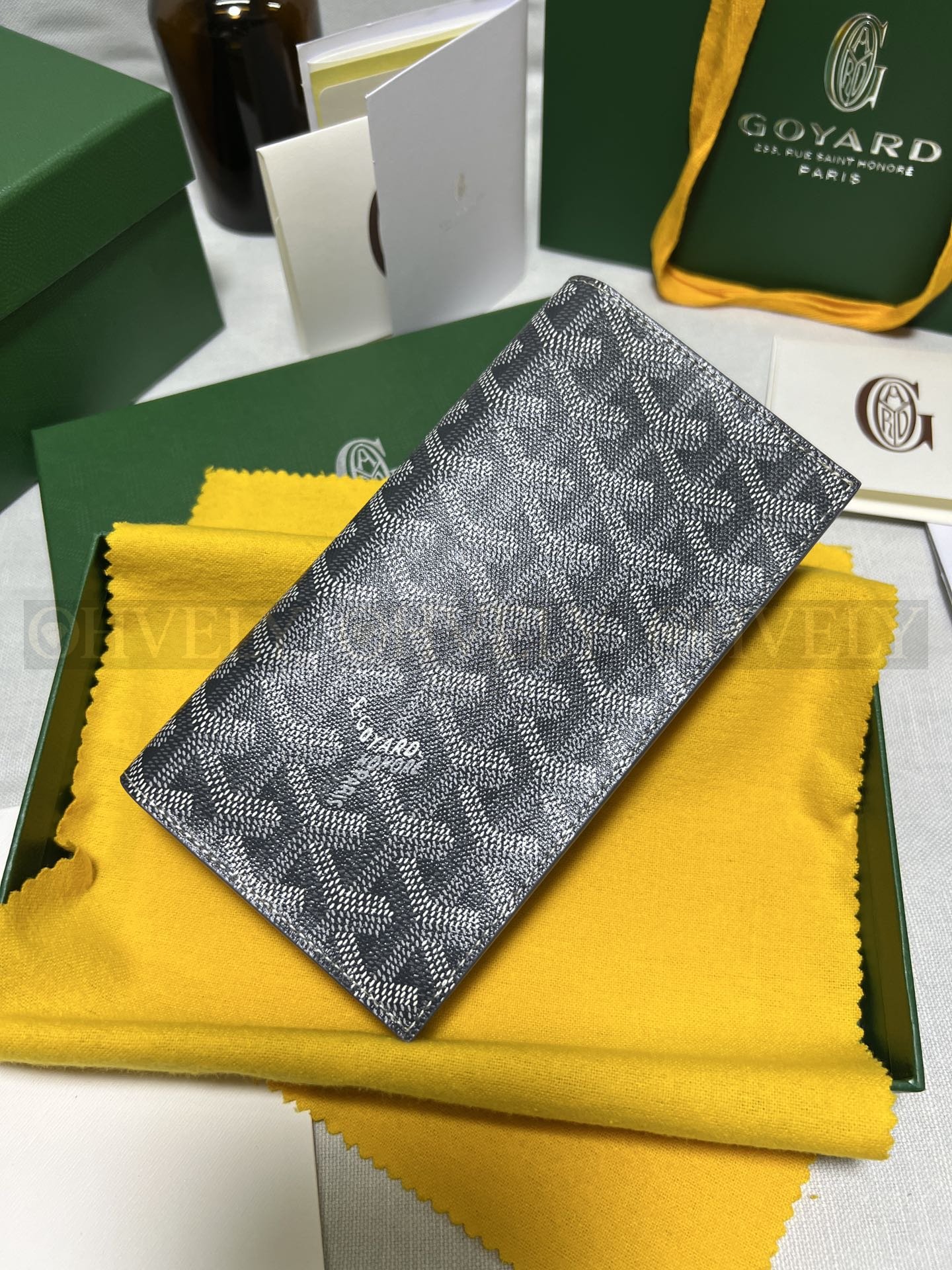 GOYARD 고야드 리슐리외 롱 수납 월렛 그레이 상품 썸네일