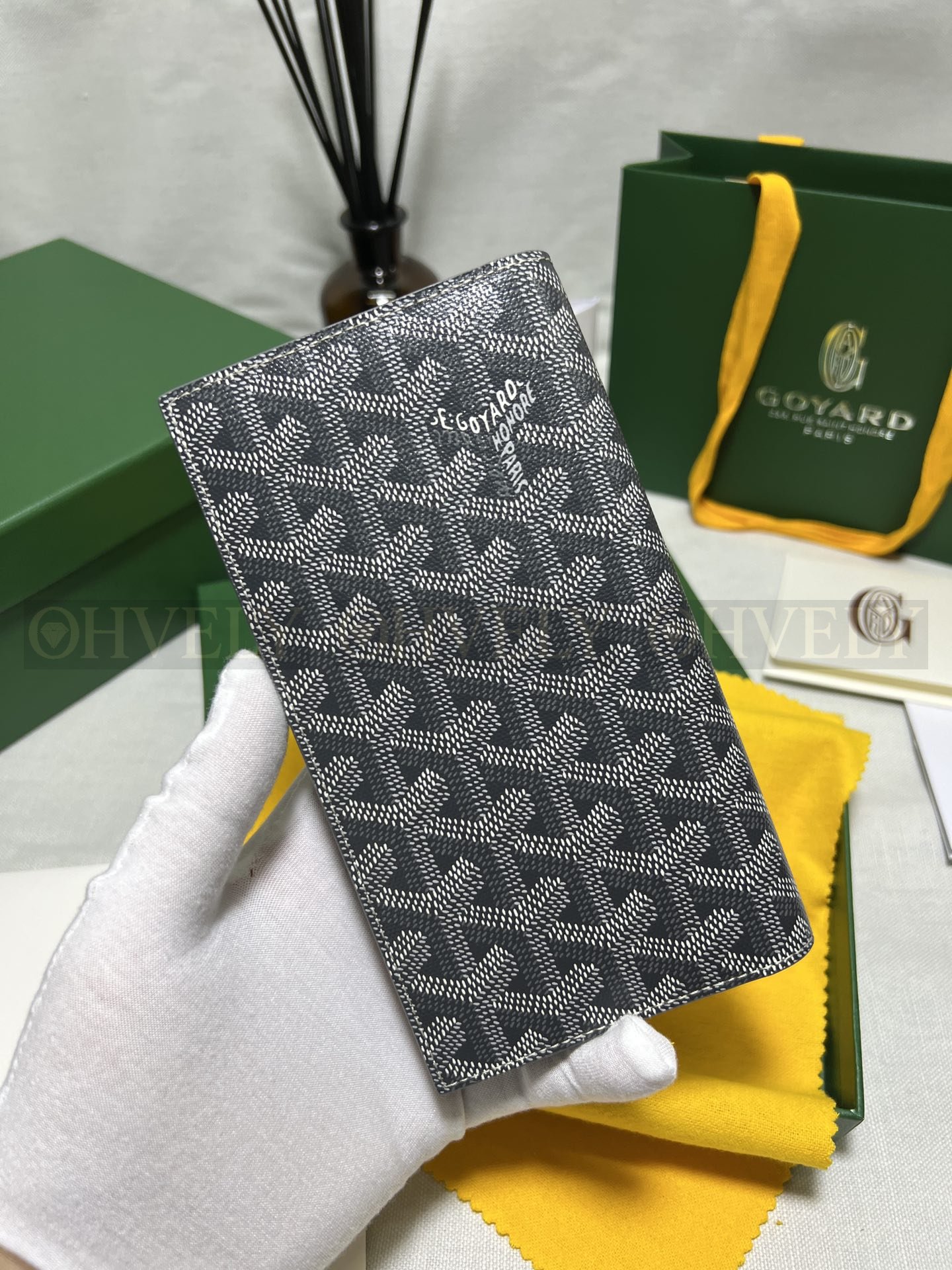 GOYARD 고야드 리슐리외 롱 수납 월렛 그레이 상품 썸네일
