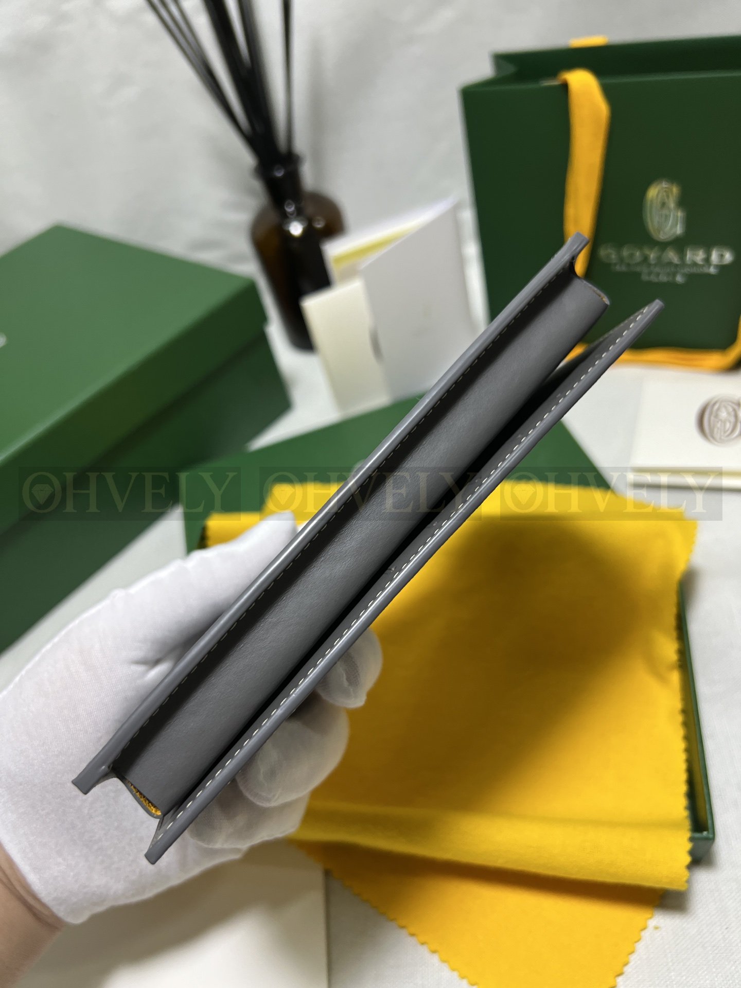 GOYARD 고야드 리슐리외 롱 수납 월렛 그레이 상품 썸네일