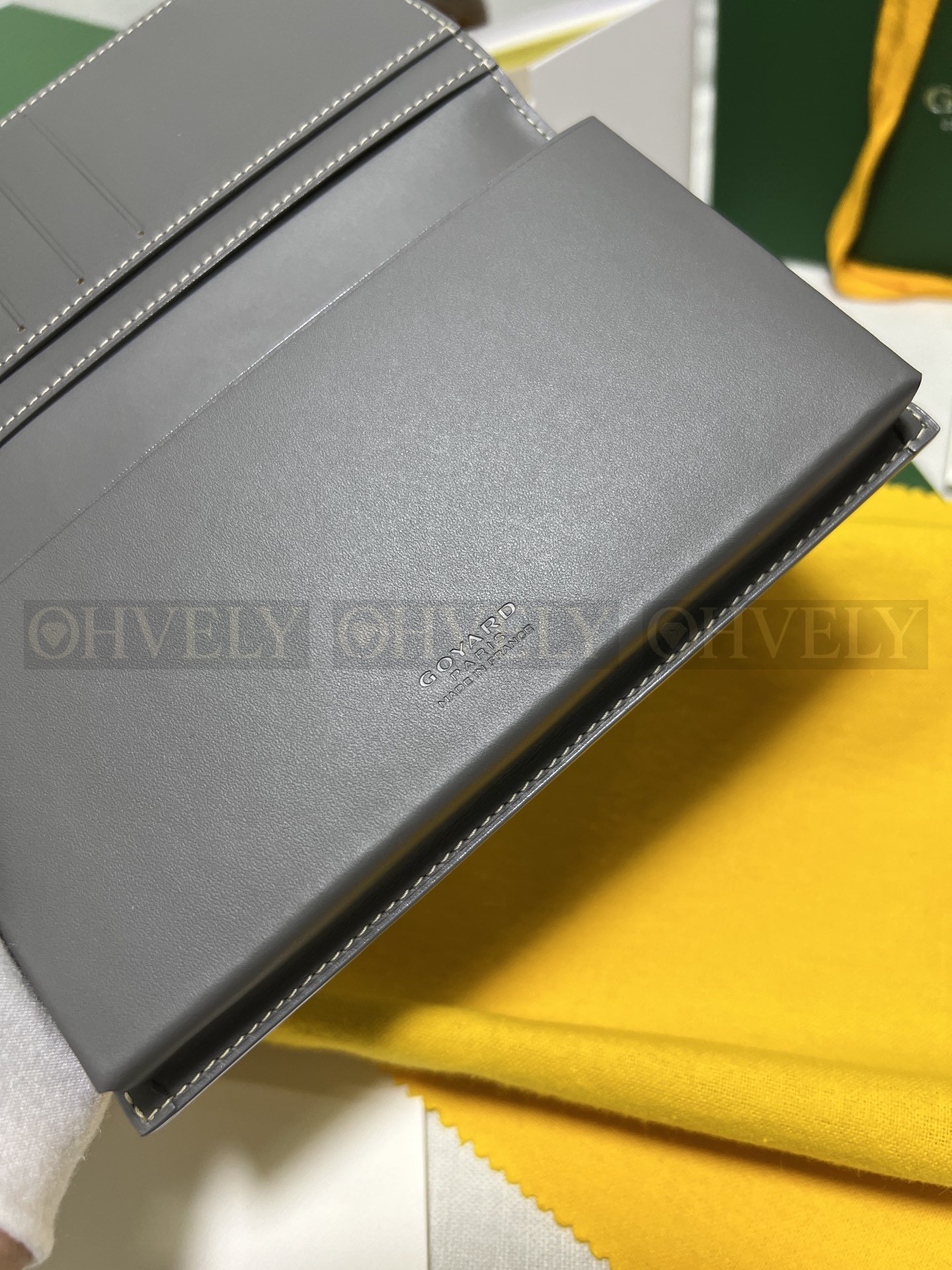 GOYARD 고야드 리슐리외 롱 수납 월렛 그레이 상품 썸네일