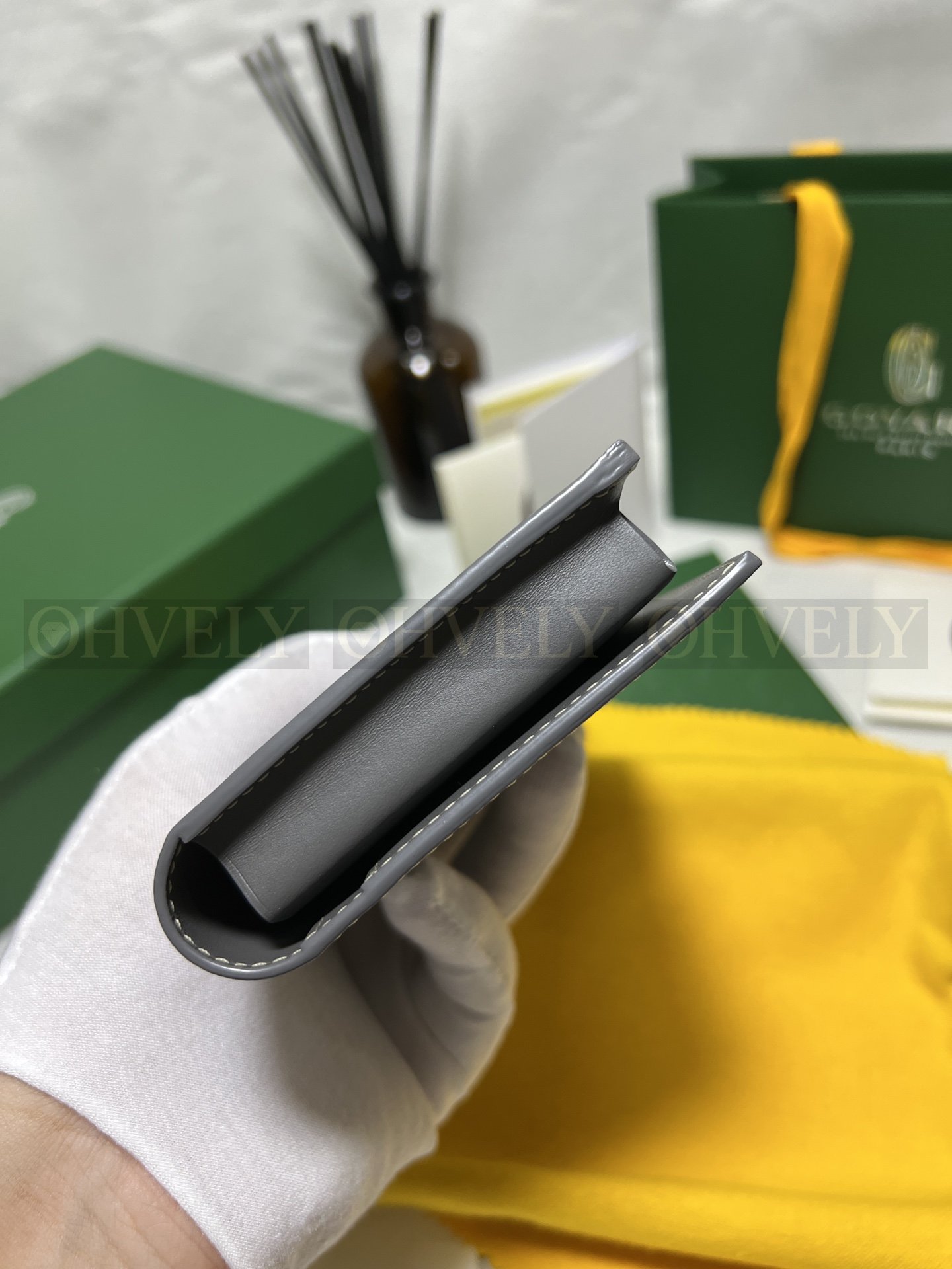 GOYARD 고야드 리슐리외 롱 수납 월렛 그레이 상품 썸네일