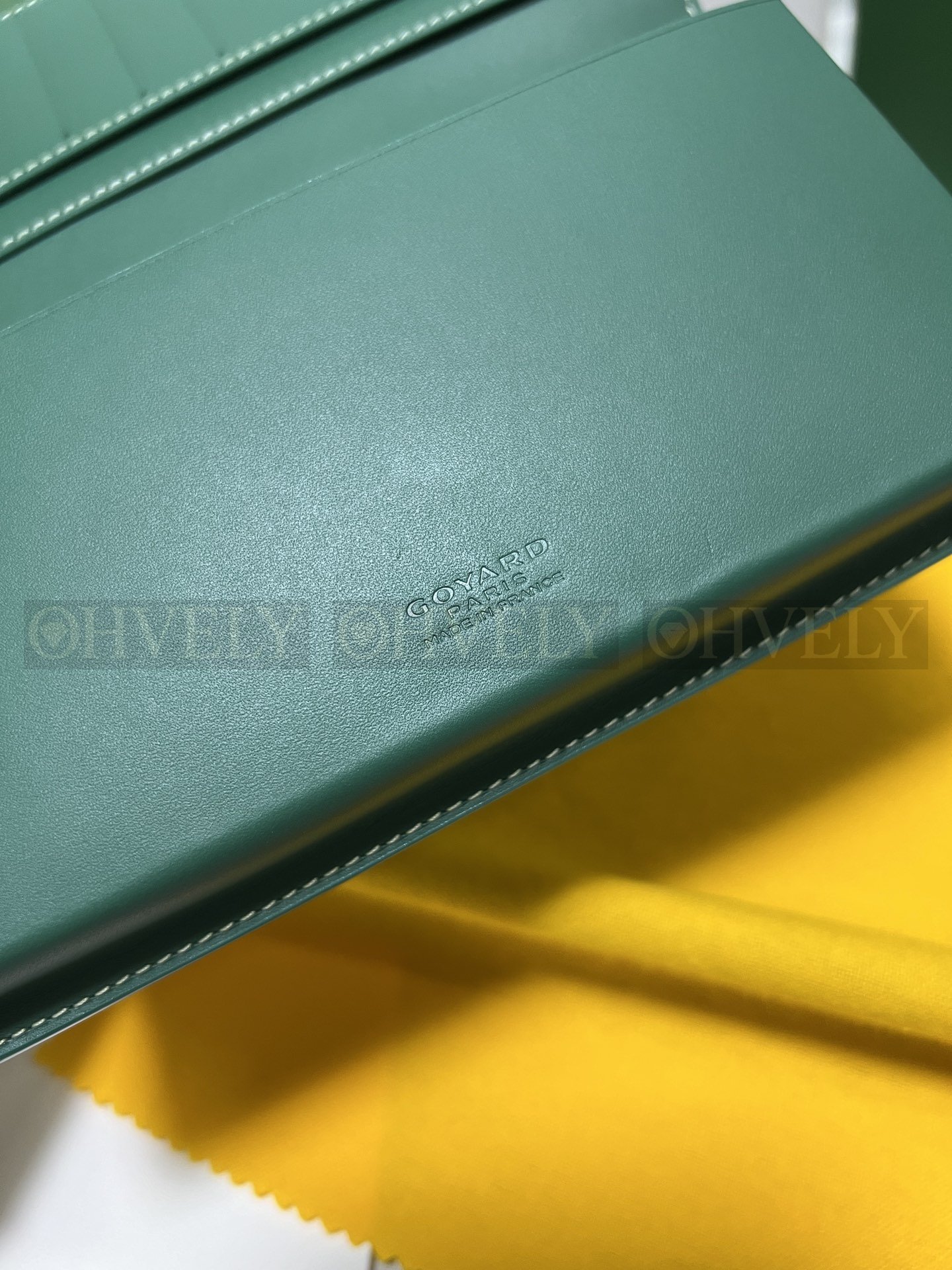 GOYARD 고야드 리슐리외 롱 수납 월렛 그린 상품 썸네일
