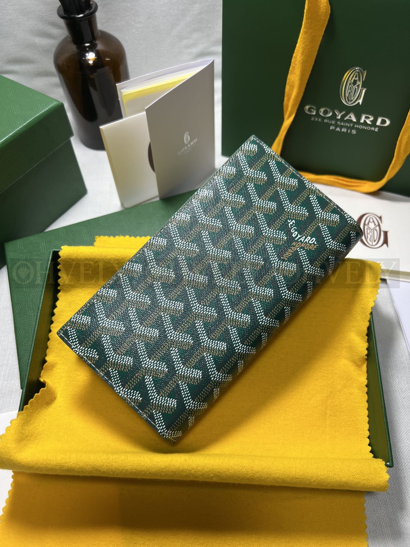 GOYARD 고야드 리슐리외 롱 수납 월렛 그린 상품 썸네일