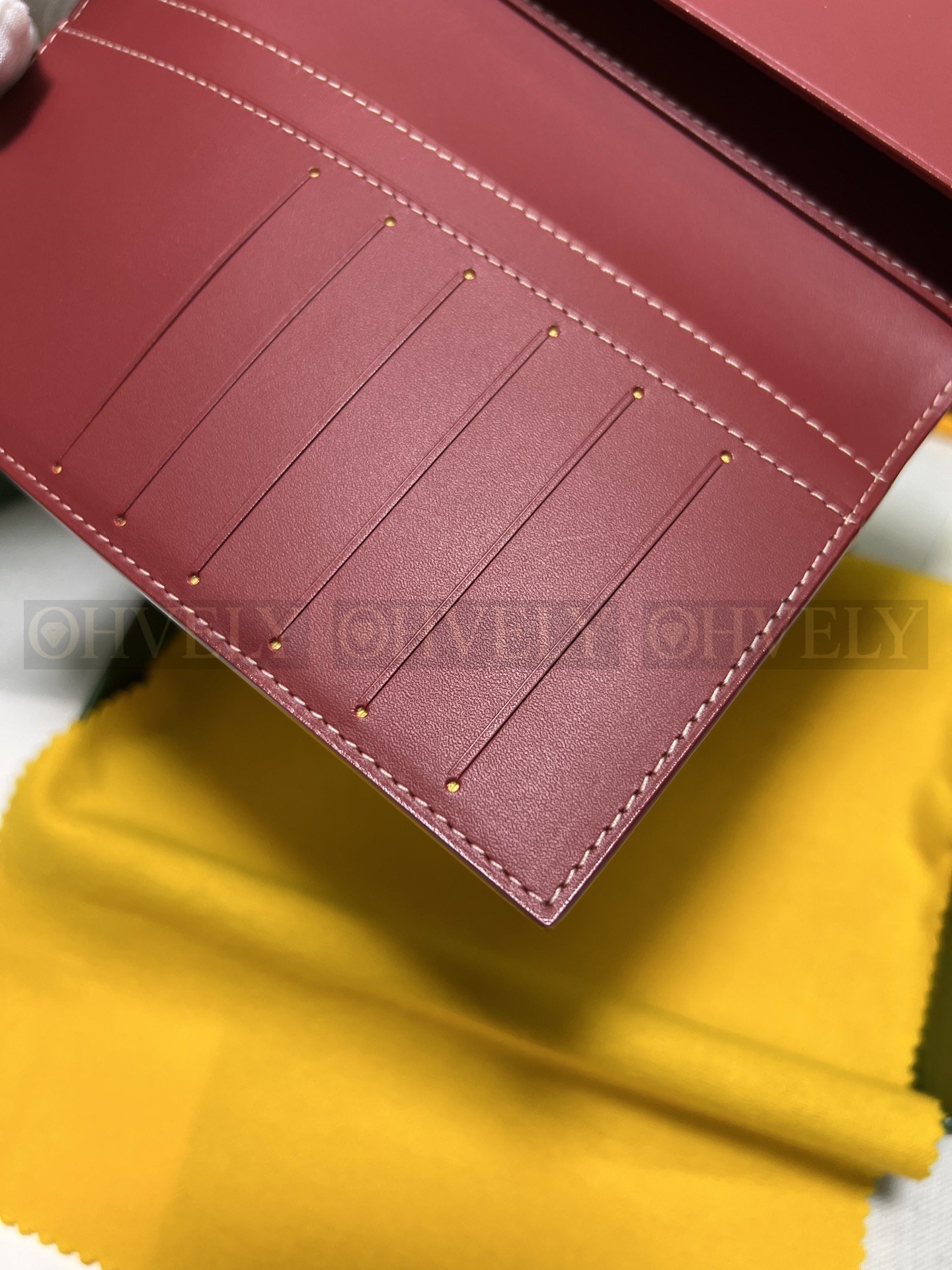 GOYARD 고야드 리슐리외 롱 수납 월렛 레드 상품 썸네일