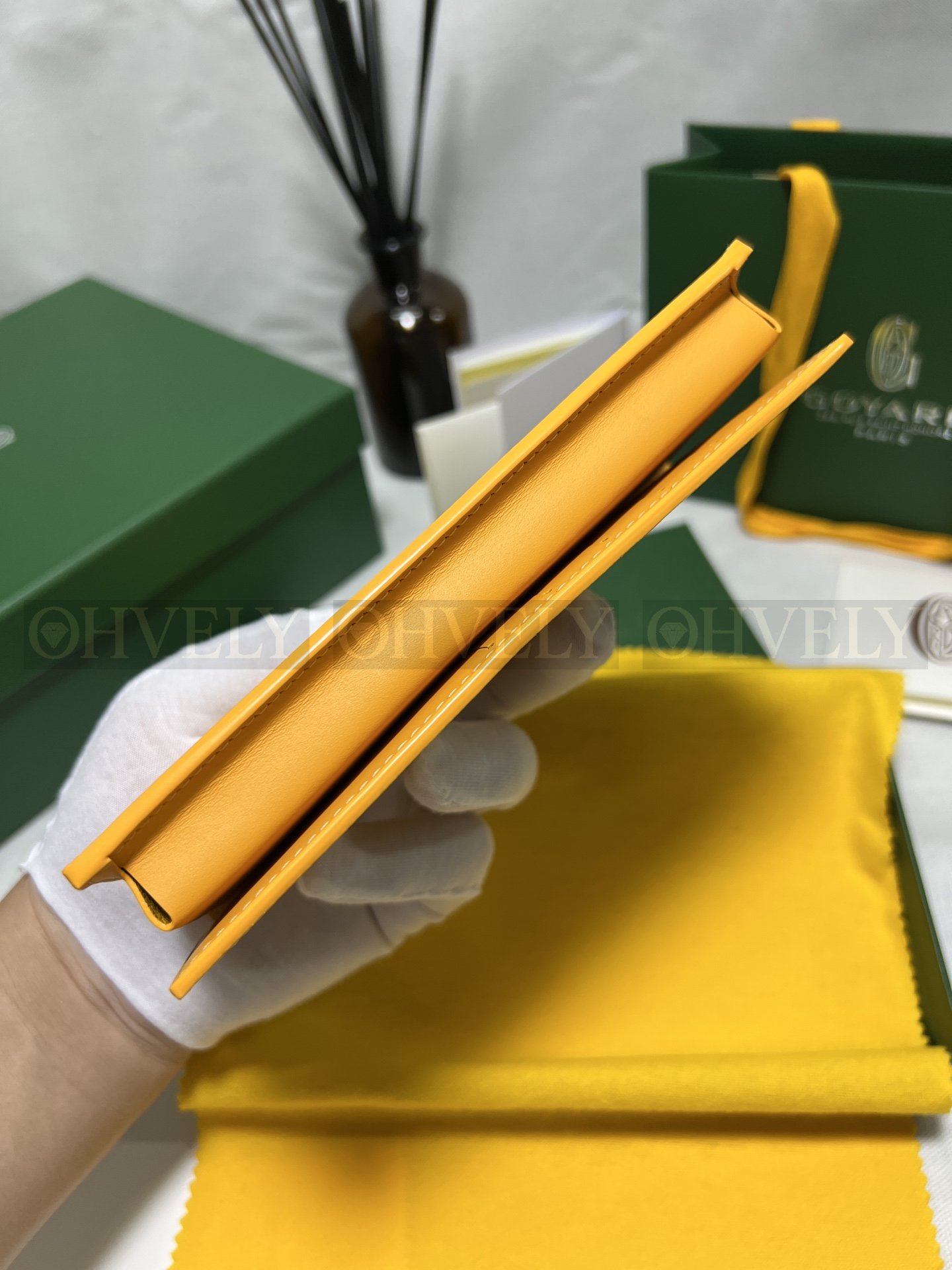 GOYARD 고야드 리슐리외 롱 수납 월렛 옐로우 상품 썸네일