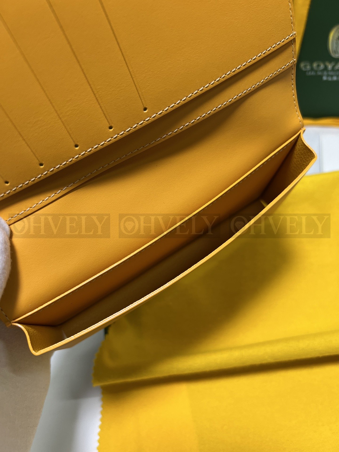 GOYARD 고야드 리슐리외 롱 수납 월렛 옐로우 상품 썸네일