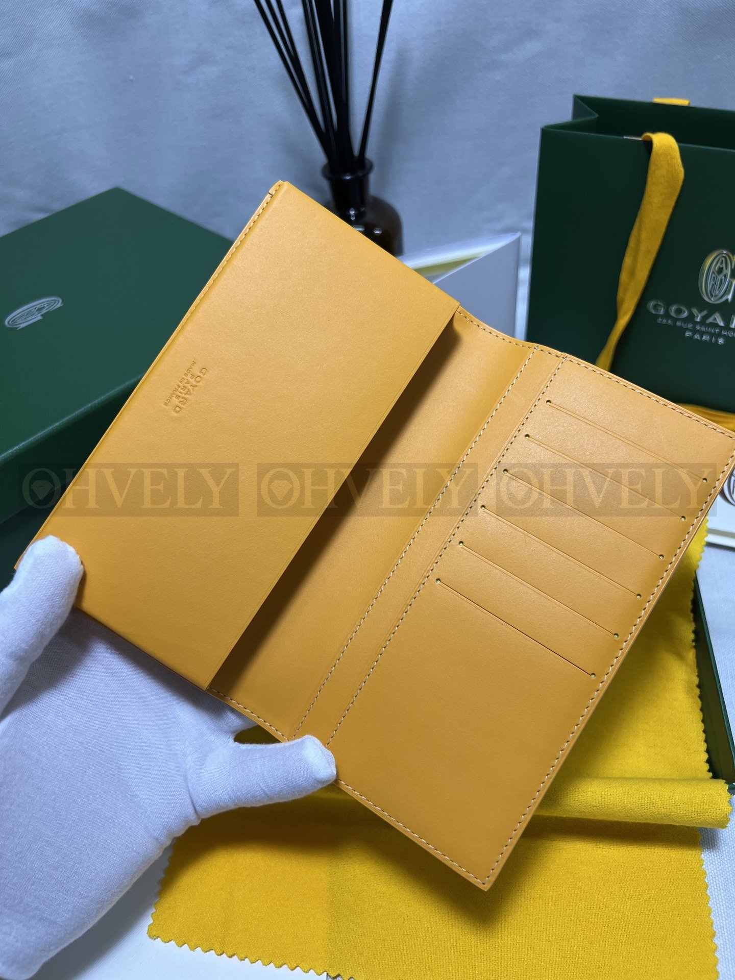 GOYARD 고야드 리슐리외 롱 수납 월렛 옐로우 상품 썸네일