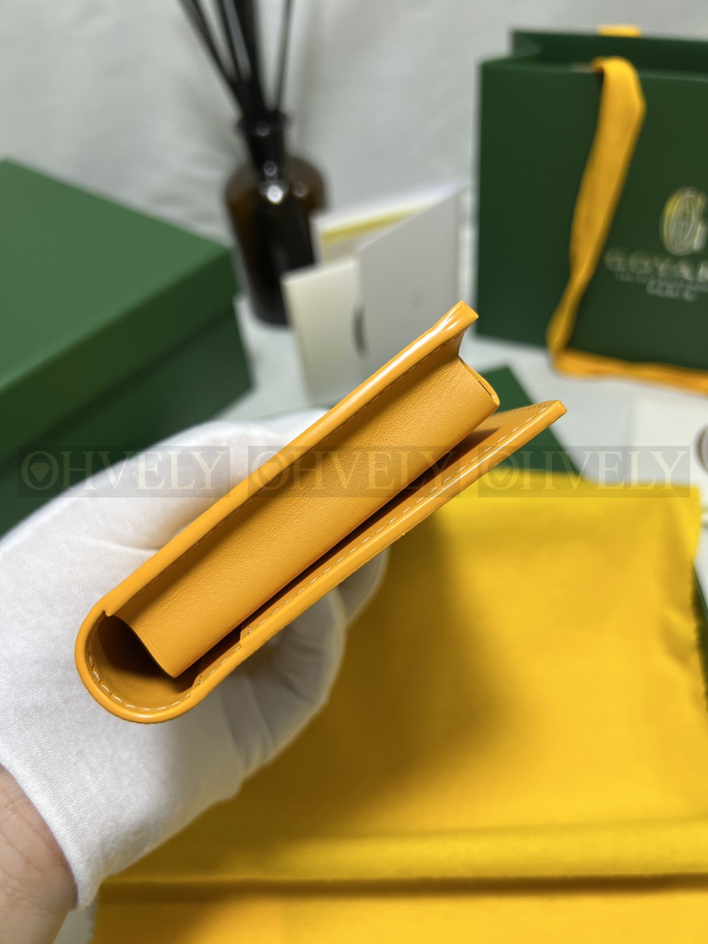 GOYARD 고야드 리슐리외 롱 수납 월렛 옐로우 상품 썸네일