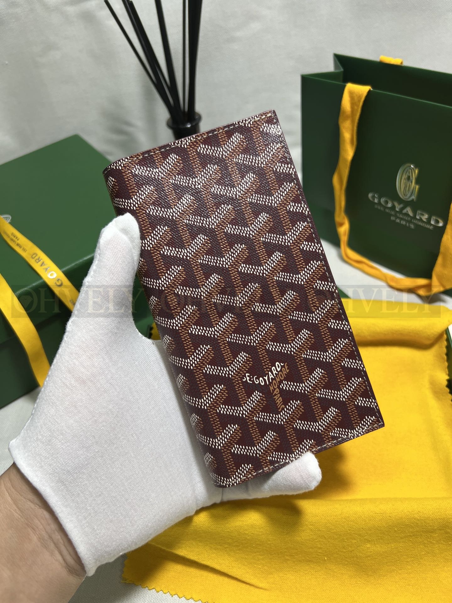 GOYARD 고야드 리슐리외 롱 수납 월렛 레드와인 상품 썸네일