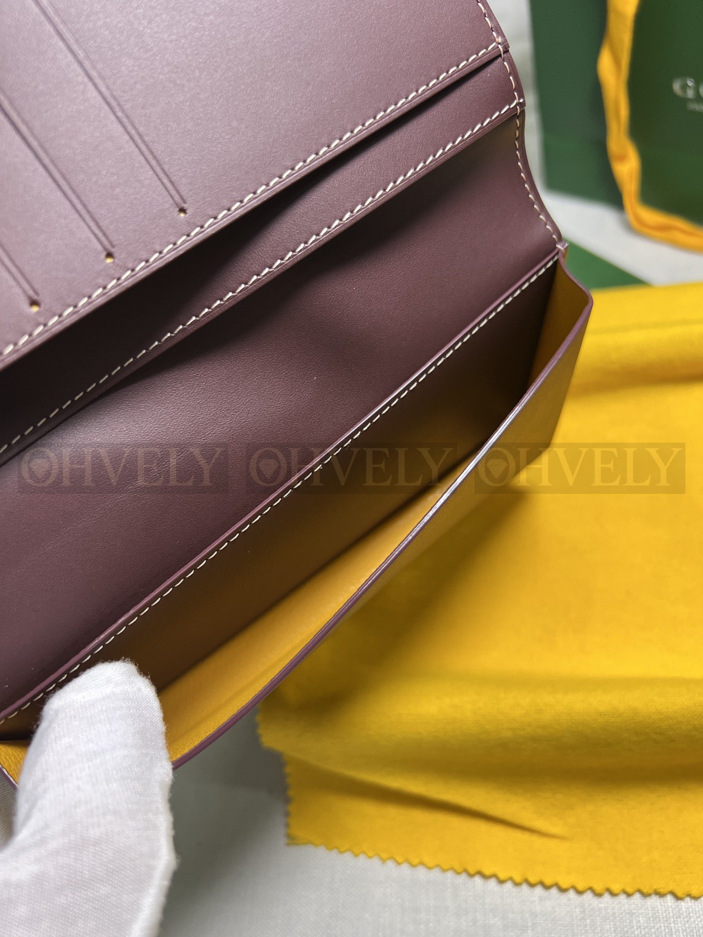 GOYARD 고야드 리슐리외 롱 수납 월렛 레드와인 상품 썸네일