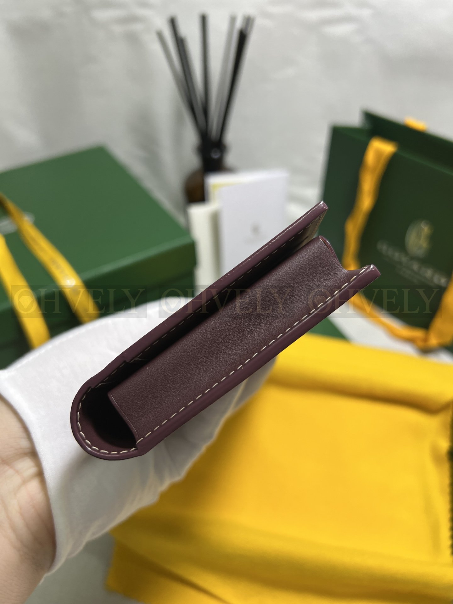 GOYARD 고야드 리슐리외 롱 수납 월렛 레드와인 상품 썸네일
