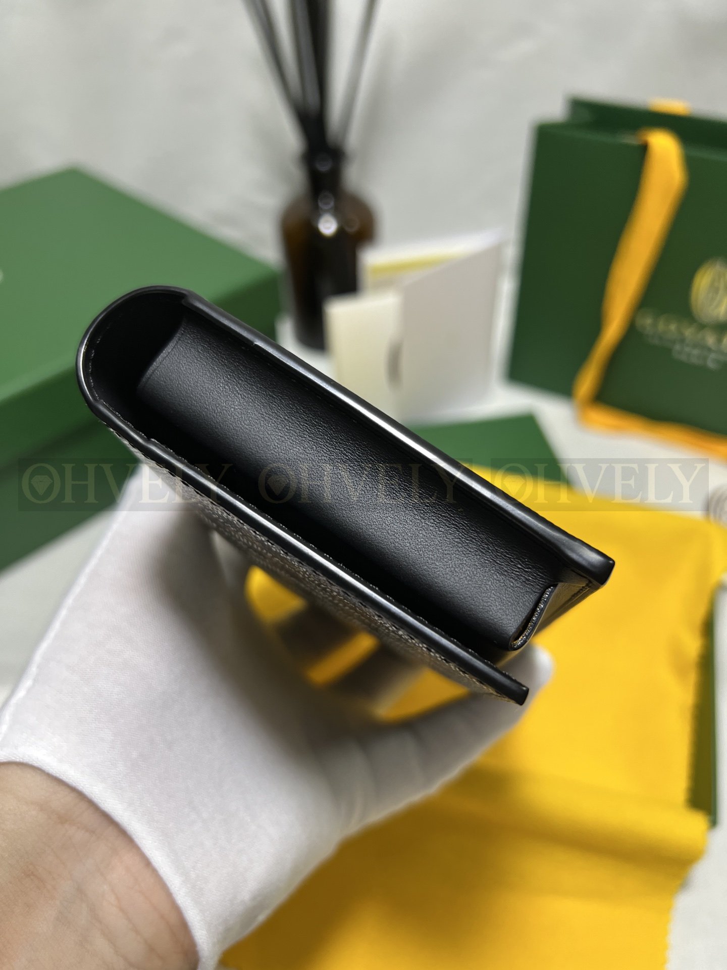GOYARD 고야드 리슐리외 롱 수납 월렛 블랙 상품 썸네일