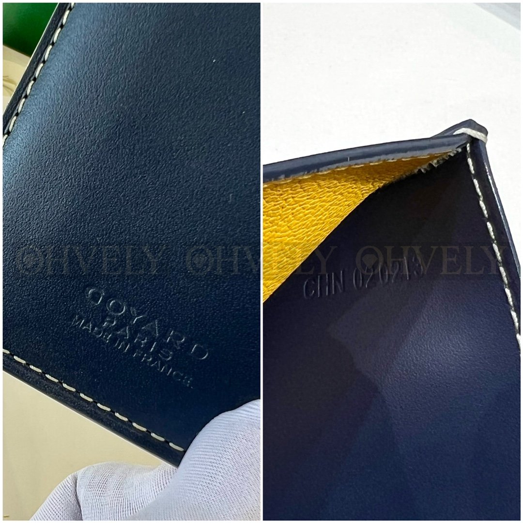 GOYARD 고야드 인서트 빅투아르 카드 홀더 네이비 상품 썸네일