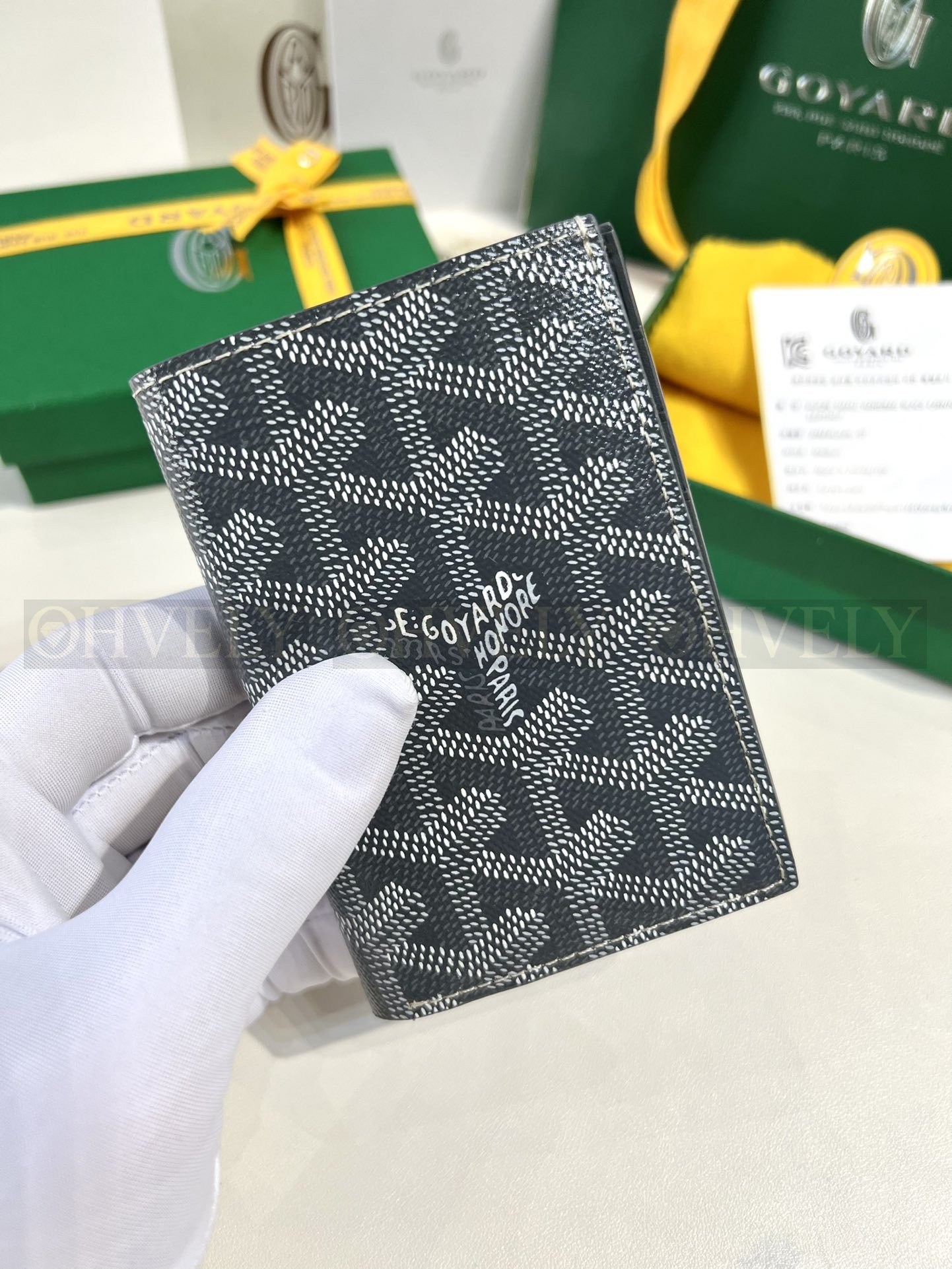GOYARD 고야드 인서트 빅투아르 카드 홀더 블랙 상품 썸네일