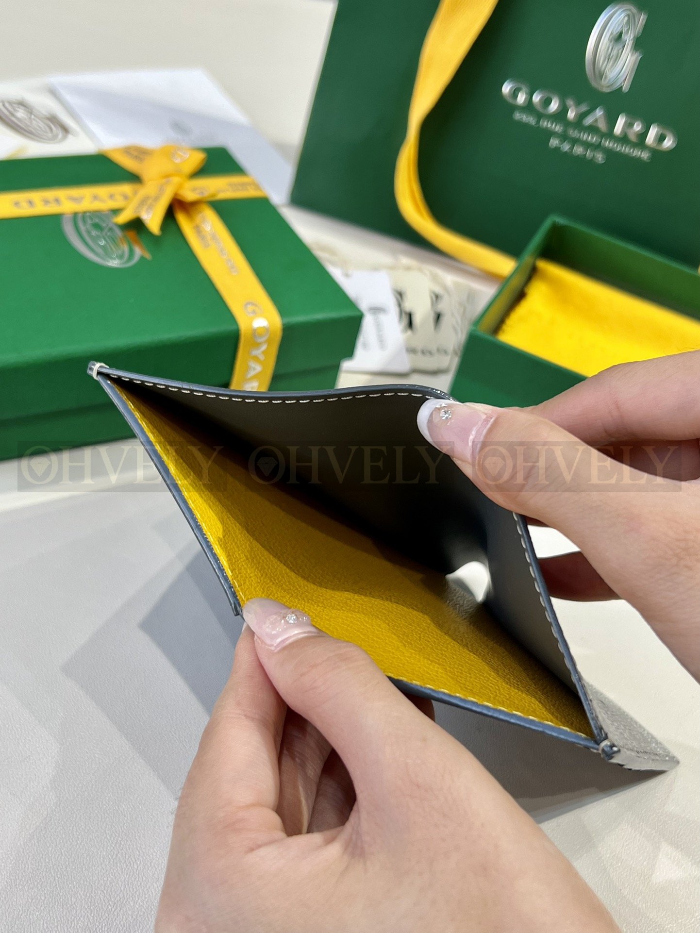 GOYARD 고야드 인서트 빅투아르 카드 홀더 블랙 상품 썸네일