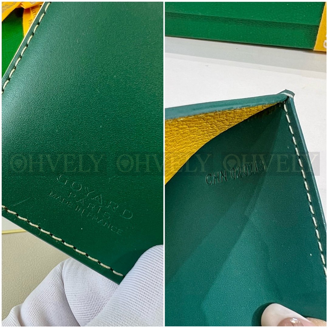 GOYARD 고야드 인서트 빅투아르 카드 홀더 그린 상품 썸네일