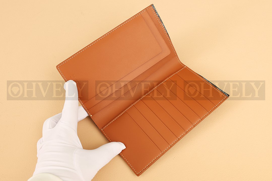 GOYARD 고야드 리슐리외 롱 카드 홀더 블랙&브라운 상품 썸네일