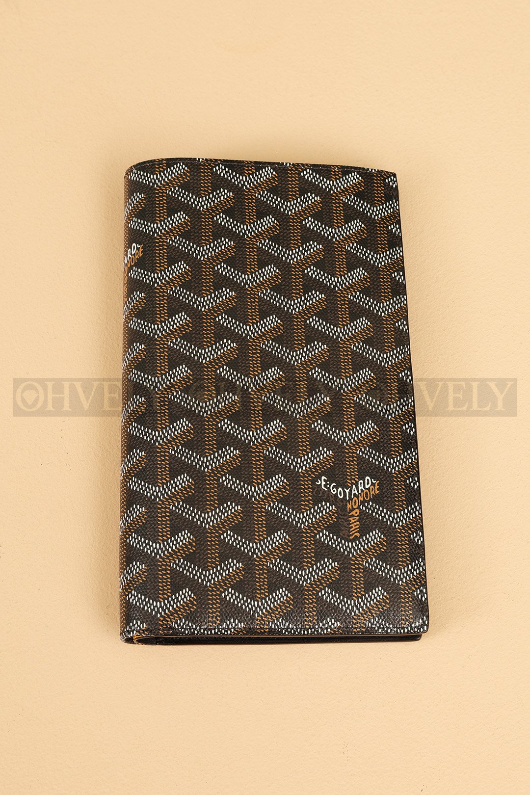 GOYARD 고야드 리슐리외 롱 카드 홀더 블랙