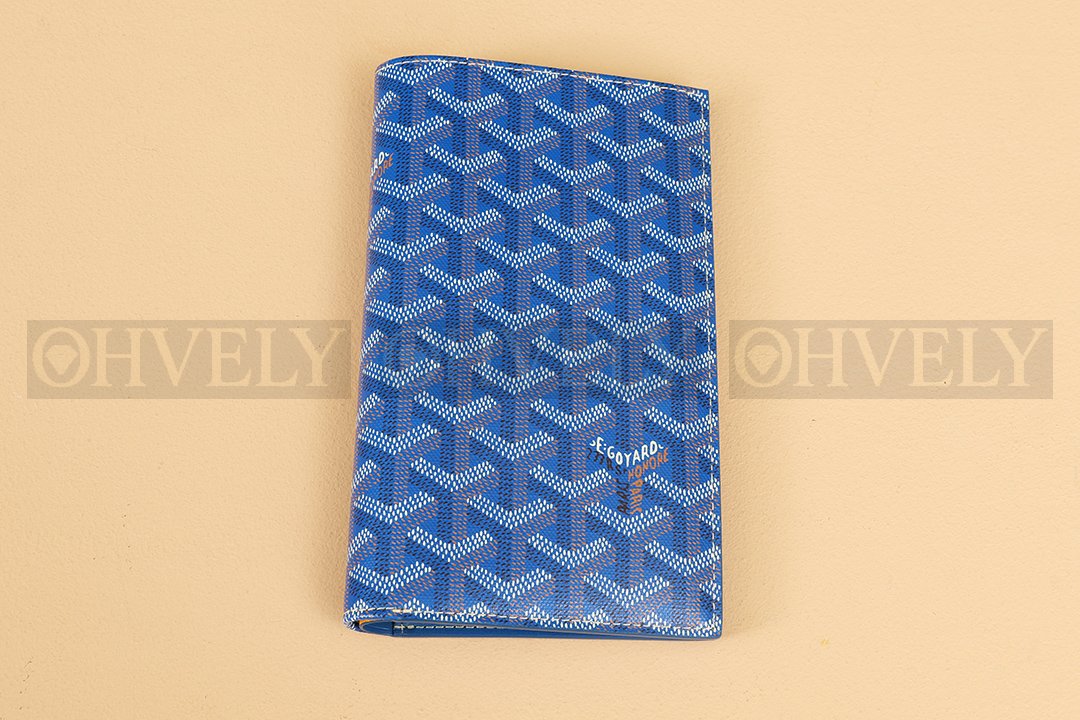GOYARD 고야드 리슐리외 롱 카드 홀더 블루