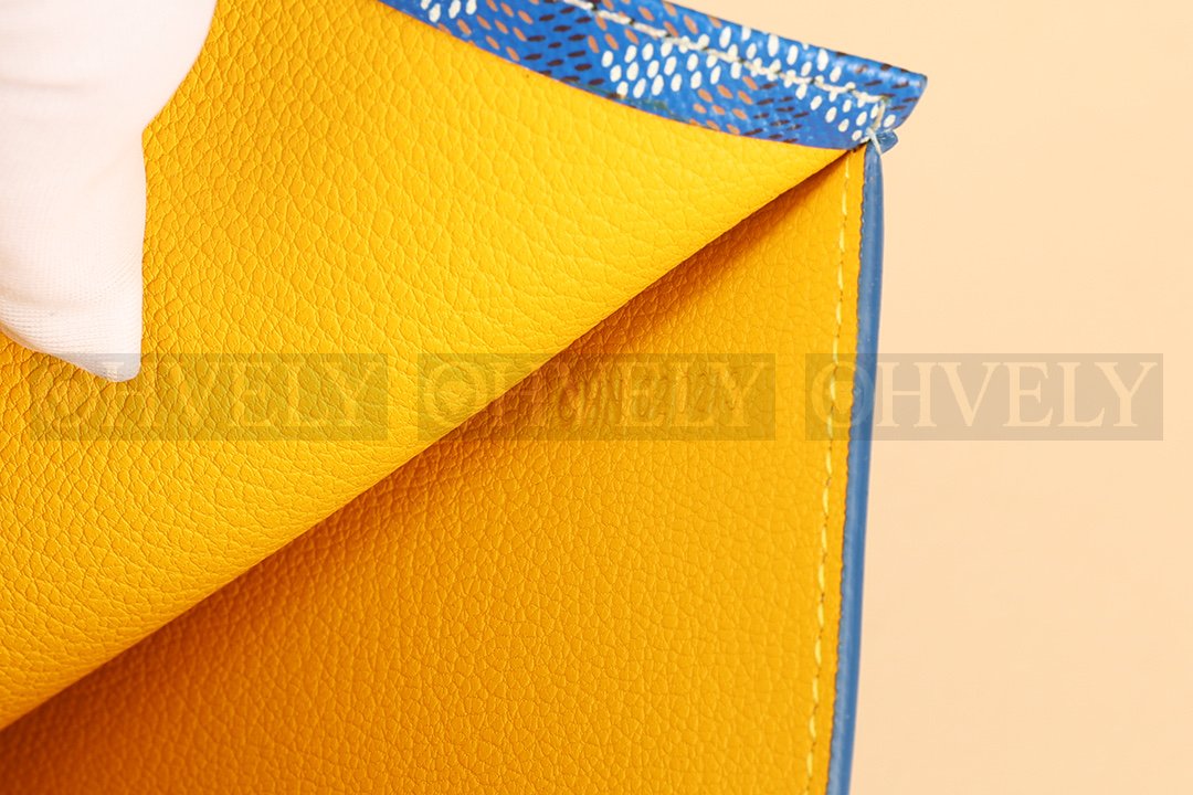 GOYARD 고야드 리슐리외 롱 카드 홀더 블루 상품 썸네일