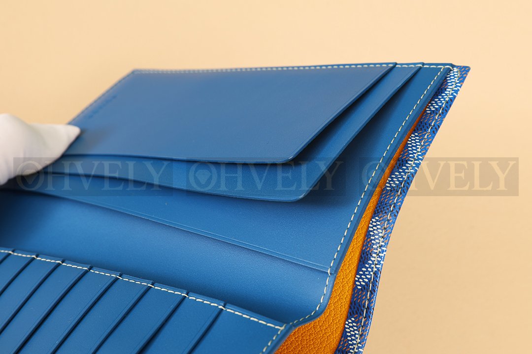 GOYARD 고야드 리슐리외 롱 카드 홀더 블루 상품 썸네일