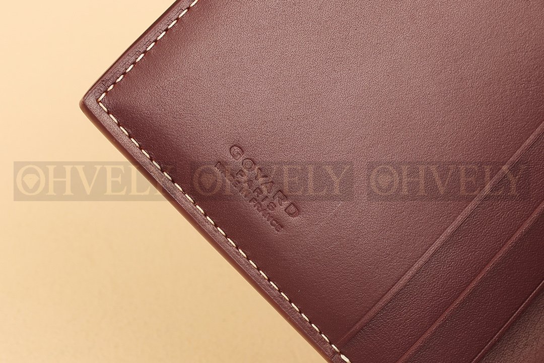 GOYARD 고야드 리슐리외 롱 카드 홀더 레드와인 상품 썸네일
