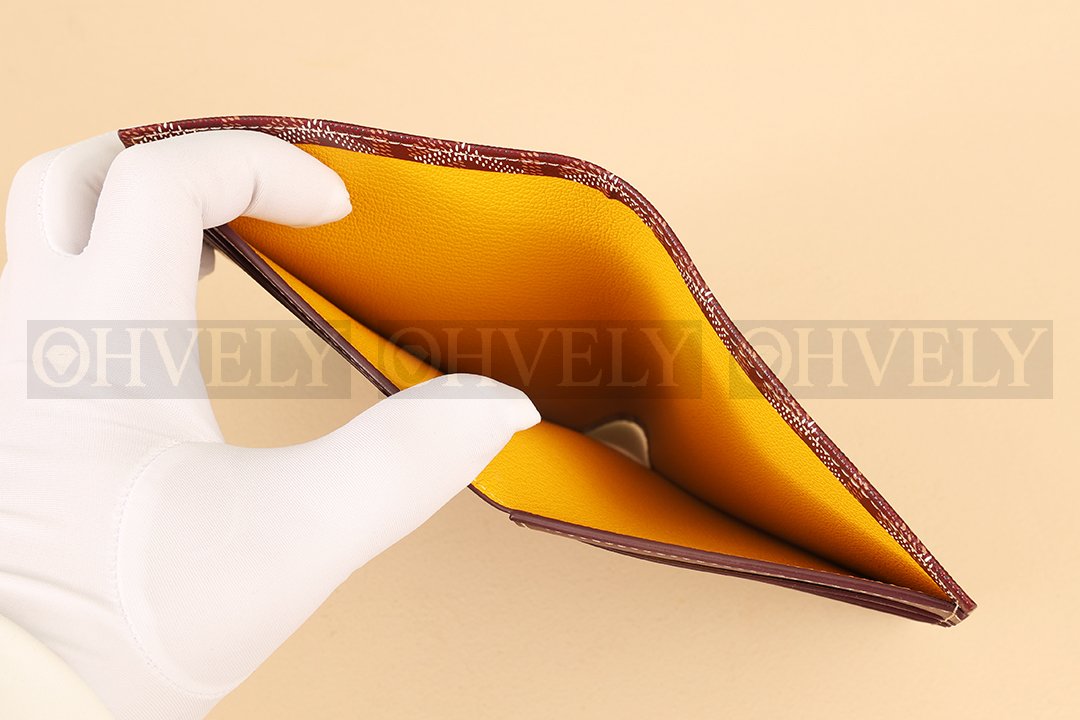 GOYARD 고야드 리슐리외 롱 카드 홀더 레드와인 상품 썸네일