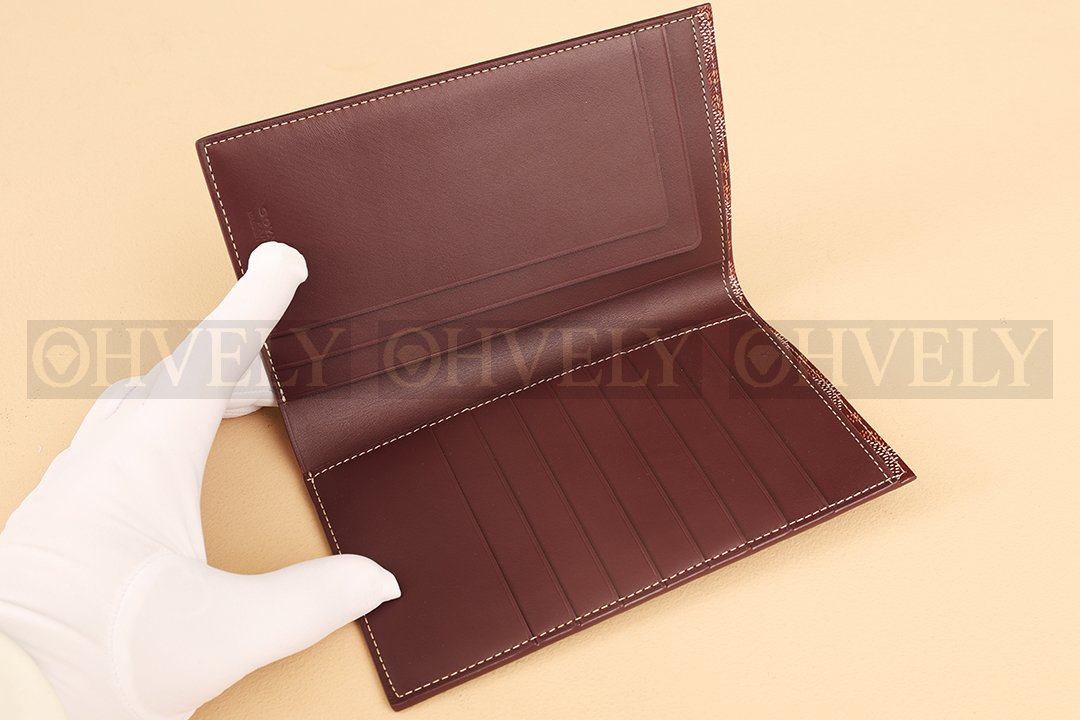 GOYARD 고야드 리슐리외 롱 카드 홀더 레드와인 상품 썸네일